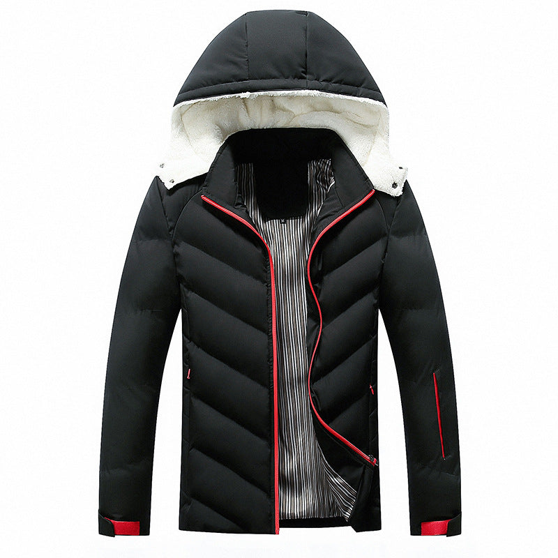 Men's Fashion Casual Cold-proof Cotton-padded Clothing