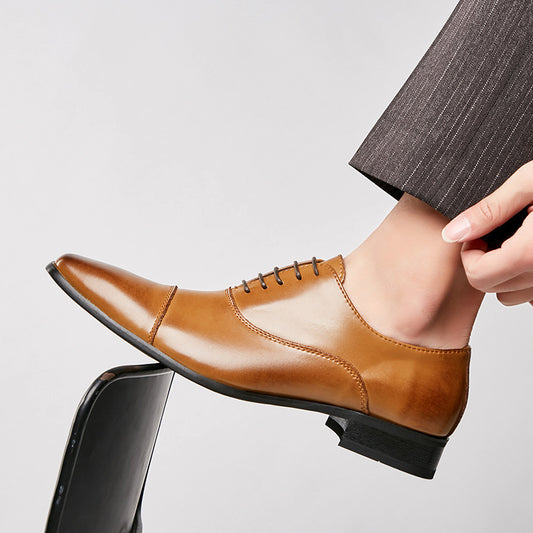 New Japanese Business Leather Formal Shoes