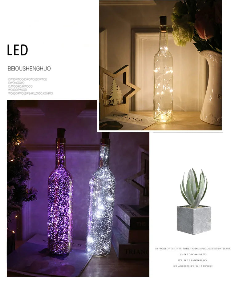 Led waterproof bottle lamp