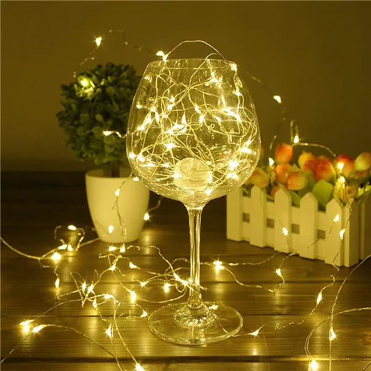 Wine Bottle Lamp Kit Spark Starry String Lights For Wedding Party Decor 20 Led