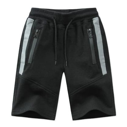 New Children's Sport Summer Shorts Zip-Pocket Wear