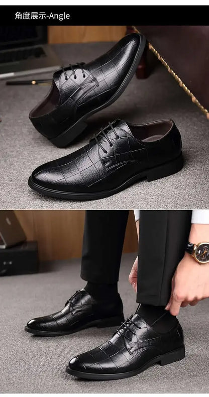 Men's Breathable Leather Shoes