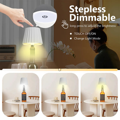 Cordless Table Lamp Touch Control