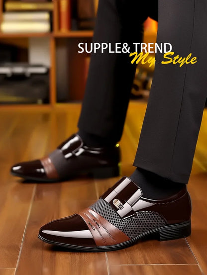 Slip On Dress Shoes Mens Oxfords Footwear